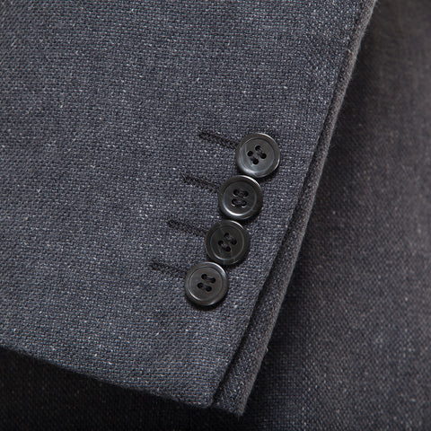 The Byron - Grey Silk Wool Core Jacket