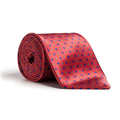 DolcePunta - Red Multi Spot Print Silk