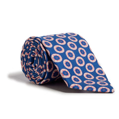 Q Clothier - Blue with White Circles
