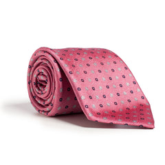 Q Clothier - Dark Pink Floral Dot