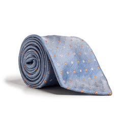 Q Clothier - Blue and Orange Dot