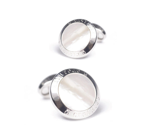 Oyster - Mother-of-Pearl Cufflinks