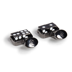 Snake Eyes - Rolling Dice Cufflinks