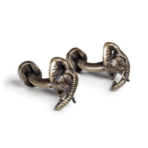 Pachyderm - Elephant Cufflinks