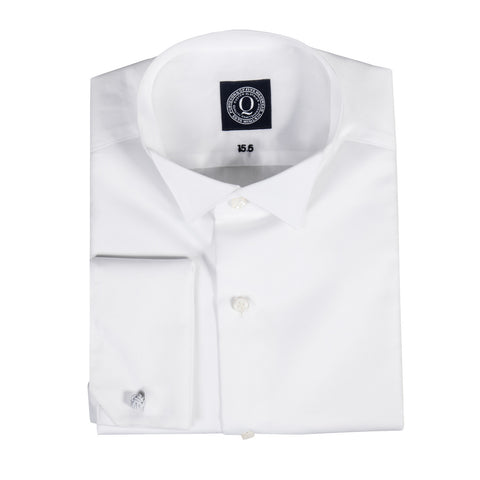 The Roger - Solid Wingtip Tuxedo Shirt